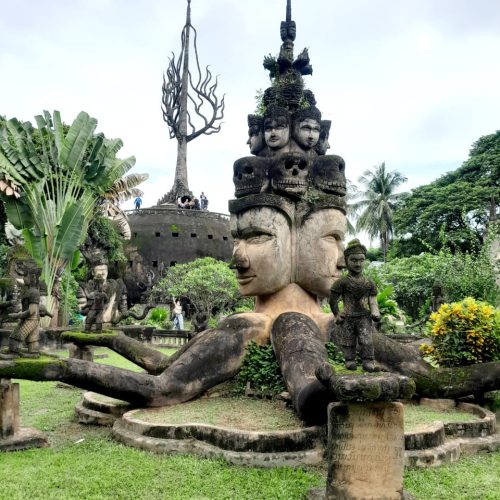 Lao Arts Museum & Buddha Park Tour